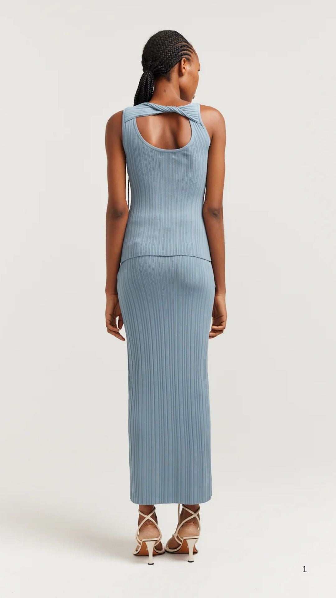 Henne | Romee Knit set | Mallard Green