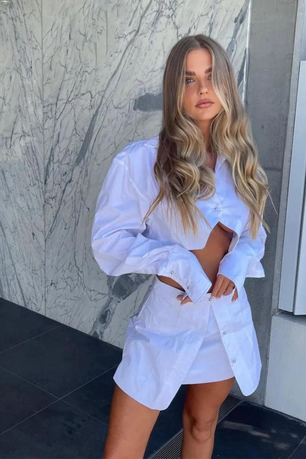 Nakedvice | Cher Set | White