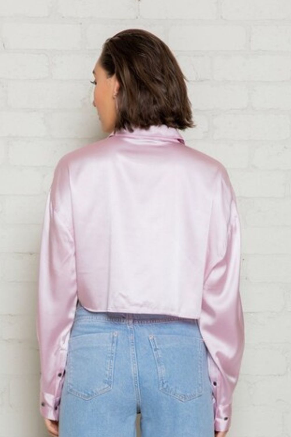 St Cloud The Label | Silk Shirt & Skirt Set | Orchid Ice