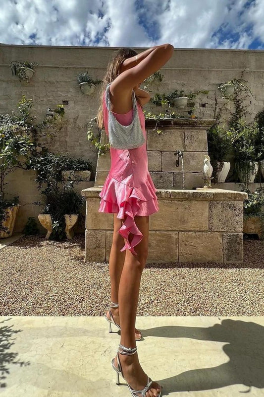 Collina Strada | Paris Mini Dress | Pink