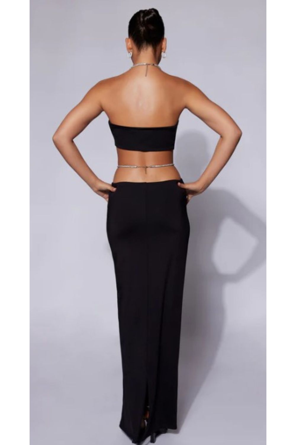 Meshki | Ruby Diamante Rope Set | Black