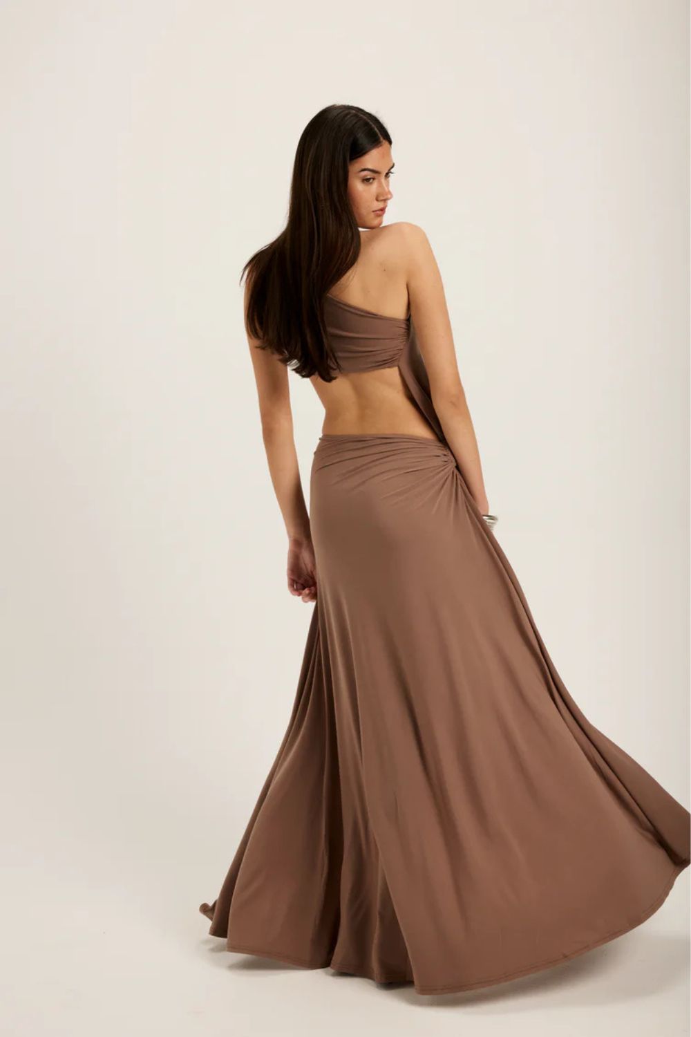 Ance Gria | Serena Gown | Chocolate