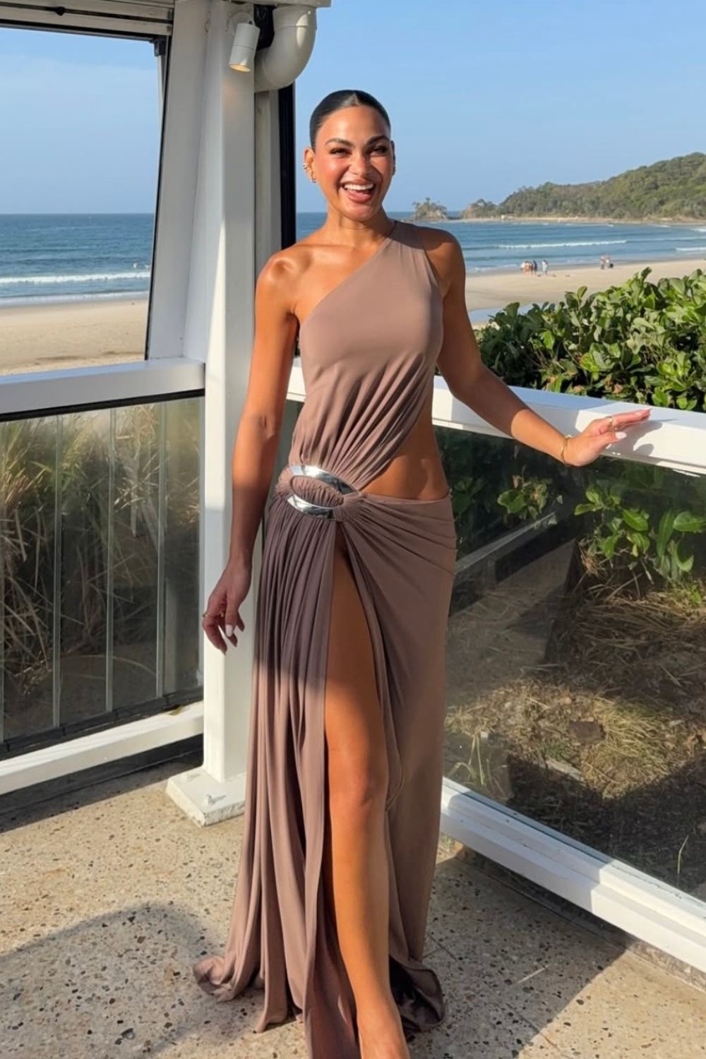 Ance Gria | Serena Gown | Chocolate