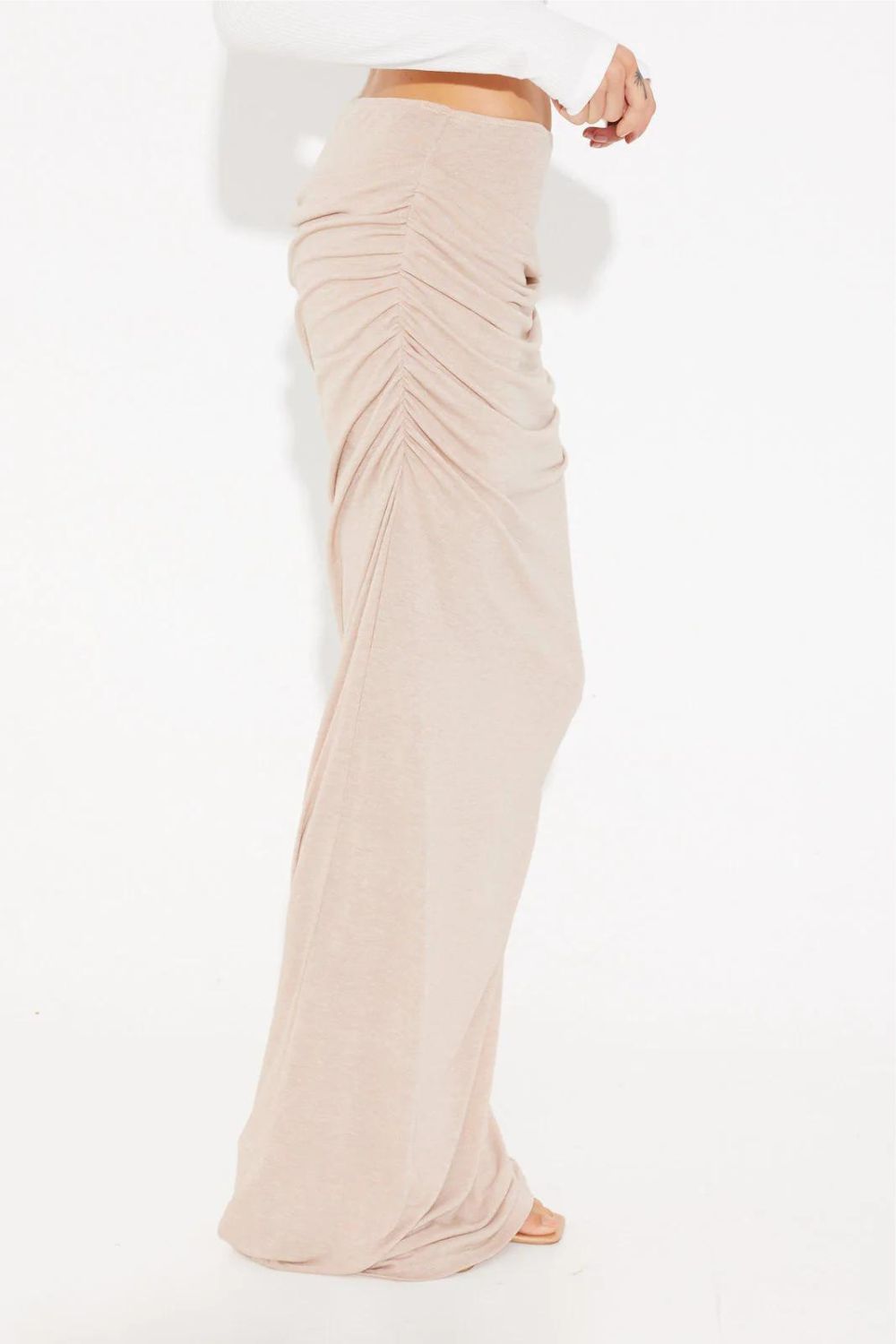Lioness | Almost Famous Maxi Skirt | Taupe