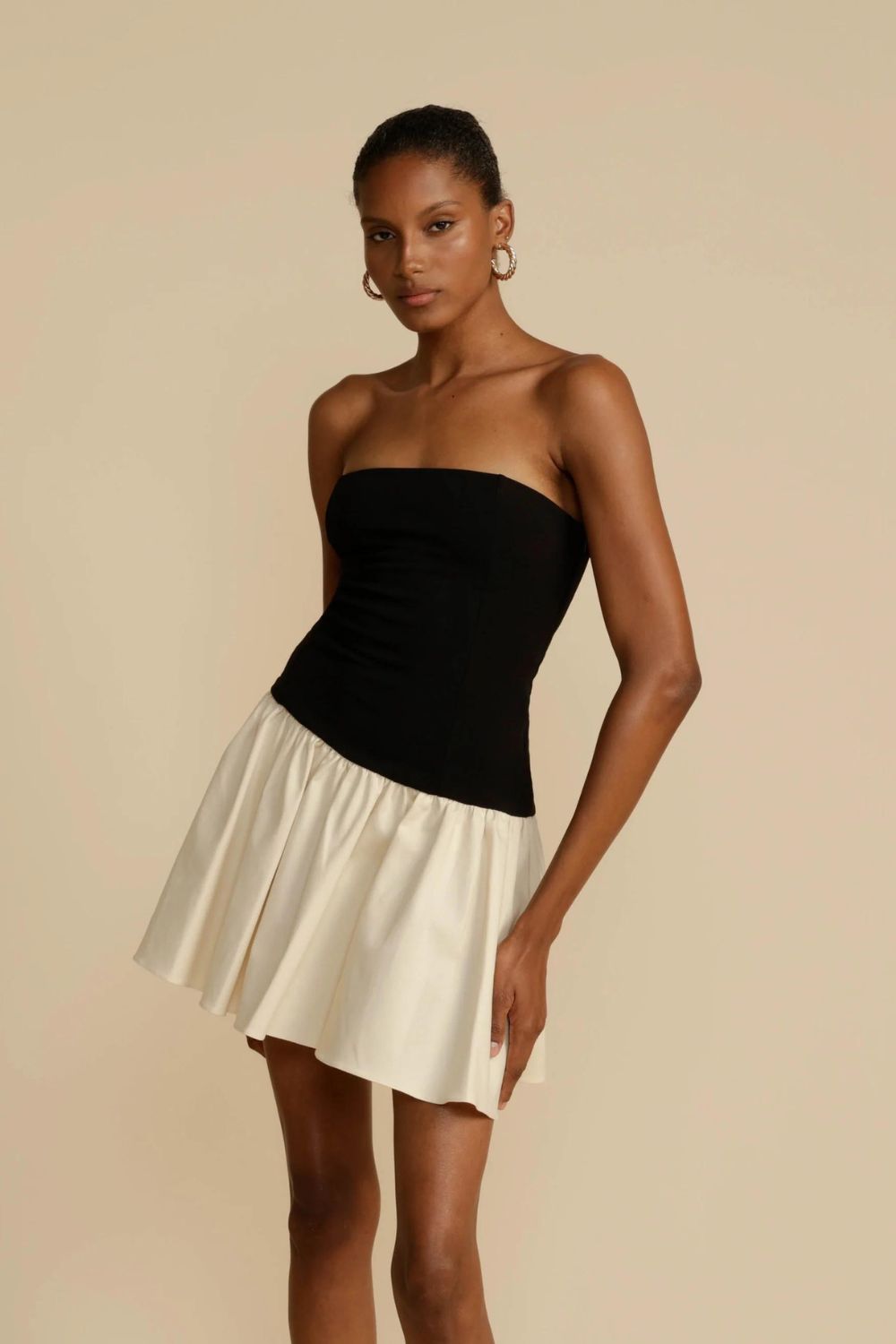Arcina Ori | Celine Dress | Black & Cream
