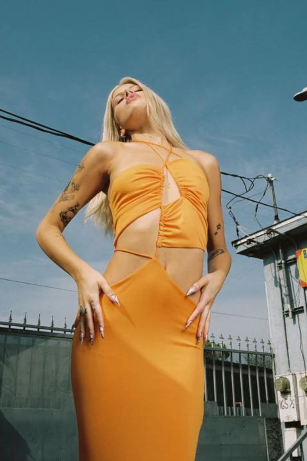 Jagger & Stone | Yvette Maxi Dress | Orange