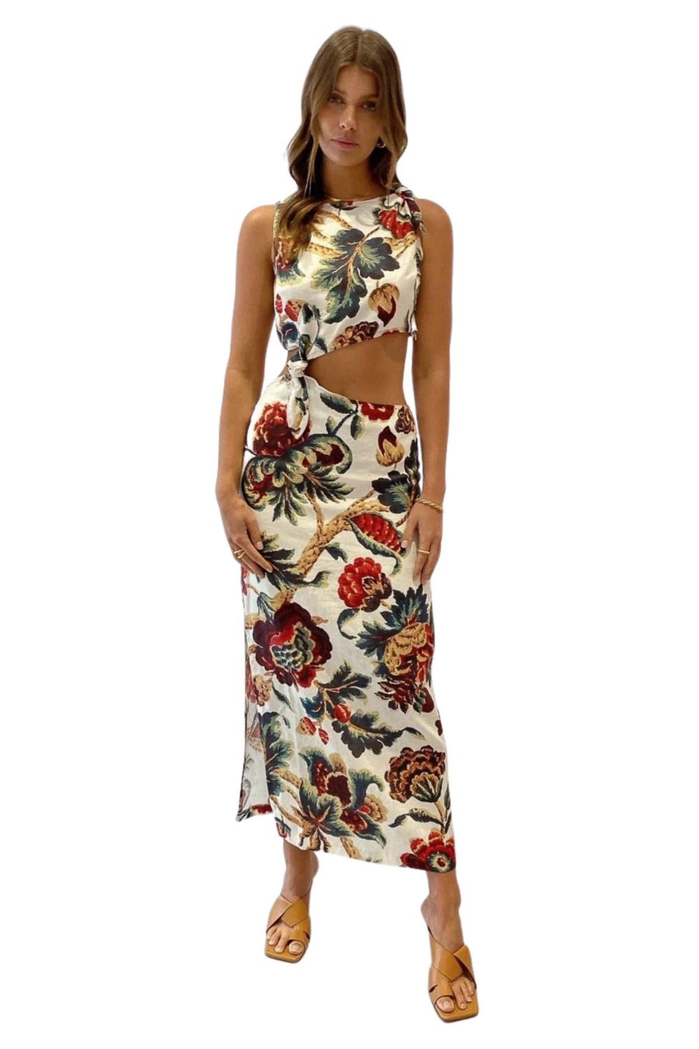 Sir The Label | Ambrosie Knot Dress | Floral