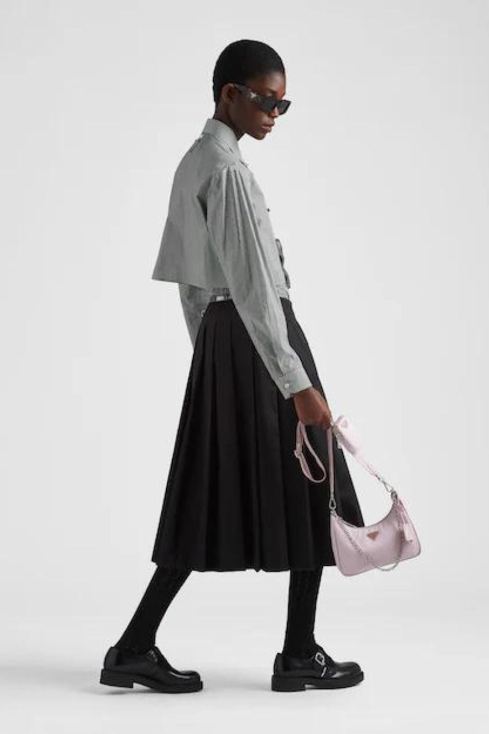Prada | Re edition 2005 Shoulder Bag | Alabaster Pink